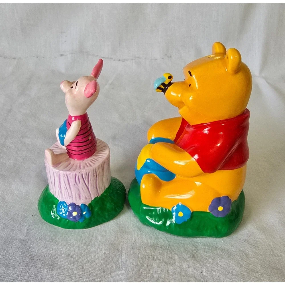 Disney Winnie the Pooh & Piglet Salt & Pepper Shakers 3.75